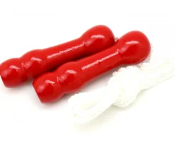 Corde à sauter en bois coloré