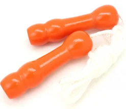 Corde à sauter en bois coloré