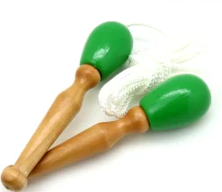 Corde à sauter GM en bois (1 couleur au hasard)