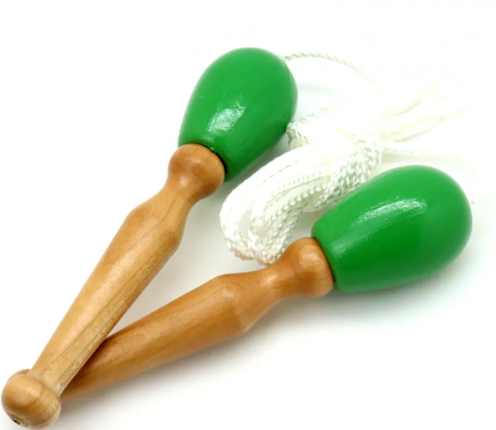 Corde à sauter GM en bois (1 couleur au hasard)