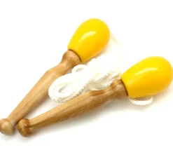 Corde à sauter GM en bois (1 couleur au hasard)