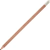 Crayon en bois avec embout gomme - 18 cm