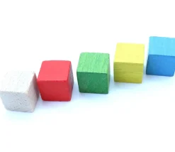Cube en bois 1.6 cm. 16 x 16 x 16 mm pour jeu achat en ligne à l'unité