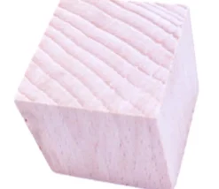 Cube en bois 4 cm naturel 40 x 40 x 40 mm à l'unité