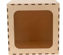 Cube tactile mystère - Boite à piocher 20x20 cm