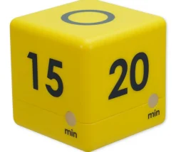 Cube timer électronique - minuteur sablier 10 / 15 / 20 et 30 minutes
