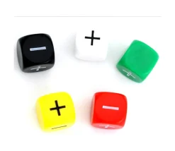 Dé + + - - 2 faces neutres FUDGE Fate 16 mm