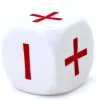 Dé + - plus et moins 22 mm addition/soustraction