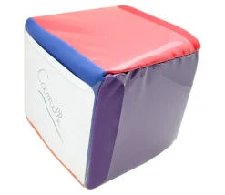 Dé 15 cm avec pochettes sur les faces pour personnalisation