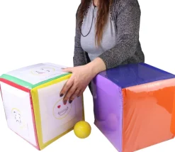 Dé 25 cm faces avec pochettes pour personnalisation