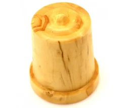 Dé à coudre en buis - mini seau en bois 30 x 24 mm