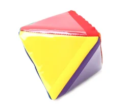 Dé 8 faces 15 cm modifiables avec pochettes - personnalisable à volonté