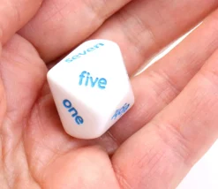 Dé 10 faces anglais one to ten