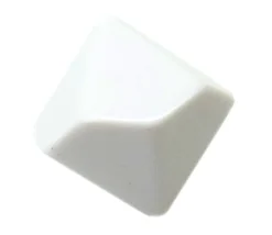 Dé 10 faces blanc neutre multifaces à personnaliser