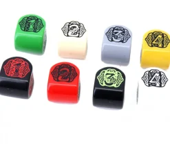 Dé 4 faces Celtic 3D moderne (forme arrondie)