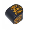 Dé 4 faces Halloween moderne (forme arrondie)
