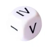 Dé chiffres romains I,II,III,IV,IV,V