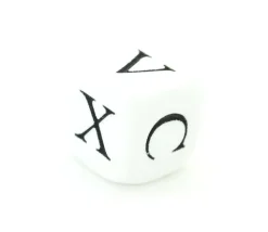 Dé chiffres romains V X L C D M