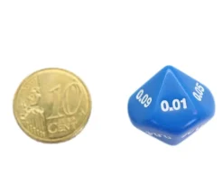 Dé décimal centième 0.01 0.02 0.03 0.04 0.05 0.06 0.07 0.08 0.09