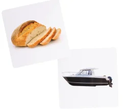 Dé des premiers mots 15 cm (60 images)