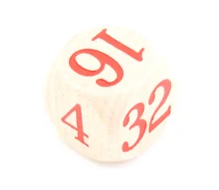 Dé doubleur backgammon 2 à 64 videaux bois