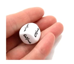 Dé fraction 1/1 1/2 1/3 1/4 1/5 1/6 en 16 mm