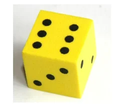 Dé mousse silencieux ultra léger 16 mm (1 couleur au hasard)