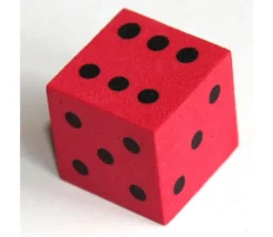 Dé mousse silencieux ultra léger 16 mm (1 couleur au hasard)