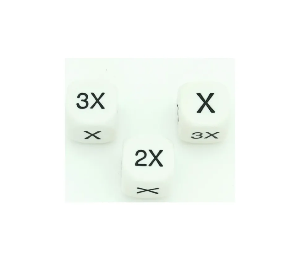 Dé multiplier X 2X 3X X 2X 3X