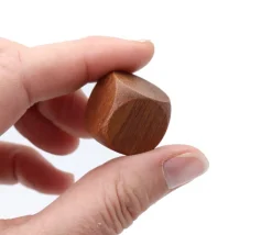 Dé neutre en bois 20 mm en Sipo