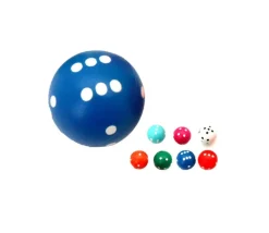 Dé rond de 20 mm de diamètre pour jouer boule