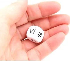 Dé signe comparaison égal différent plus grand et plus petit