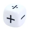 Dé signe Mathématiques + - x ÷ + -