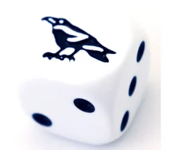 Dé spécial corbeau 12345 taille 16 mm