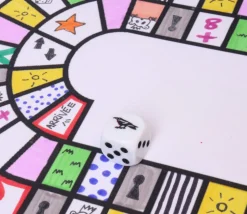 Dé spécial corbeau 12345 taille 16 mm