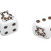 Dé spécial ours marron 2345 taille 16 mm