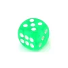 Dé translucide VERT 16 mm
