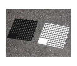 Dalle à l'unité pour Echiquier ou damier jardin case 15,5 cm