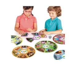 Découvre les continents du monde - jeu éducatif d'association