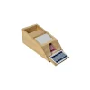 Distributeur de cartes jouer sabot en bois