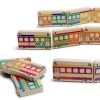 Dominos TRAINS en bois géant jeu