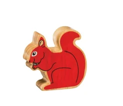 Ecureuil en bois 62 x 64 x 25 mm