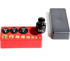 Ensemble de poids : 12 Poids fonte et laiton 1 g à 500 g pour balance