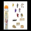 Epoque romaine : set 12 figurines Rome Antique avec tube de rangement