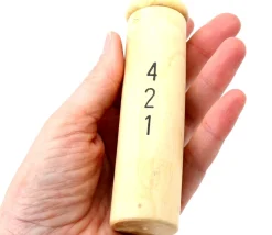 Etui 421 bois dés avec jetons