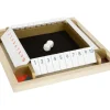 Fermez la boite 4 joueurs 28 cm - shut the box édition Or