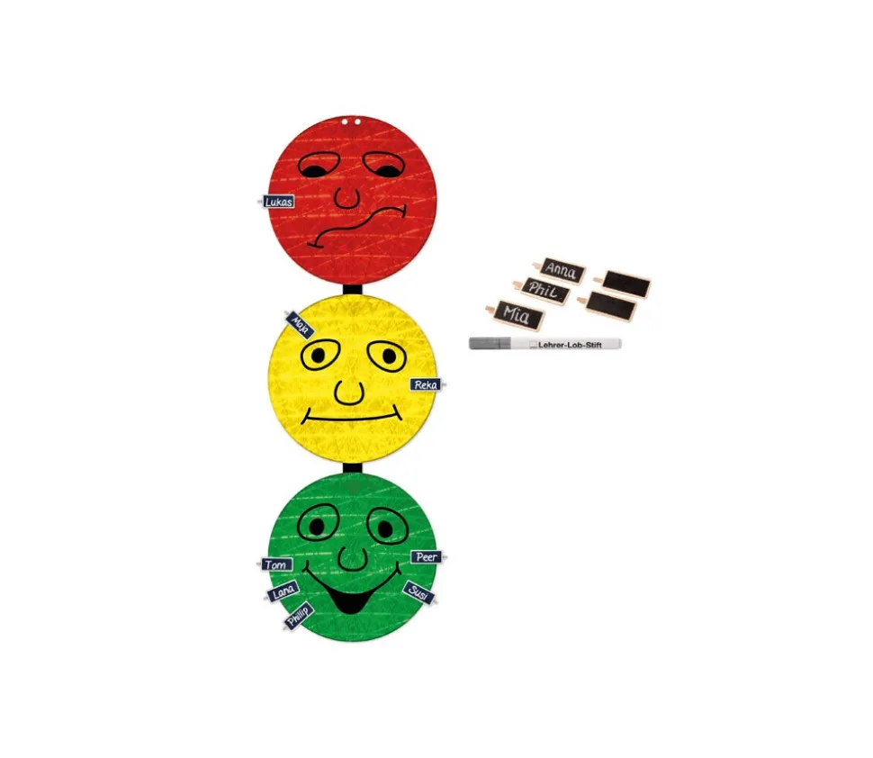 Feu tricolore comportement classe 94 x 30 cm