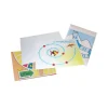 Feuille autocollante A4 blanche pour plateau de jeu et boite