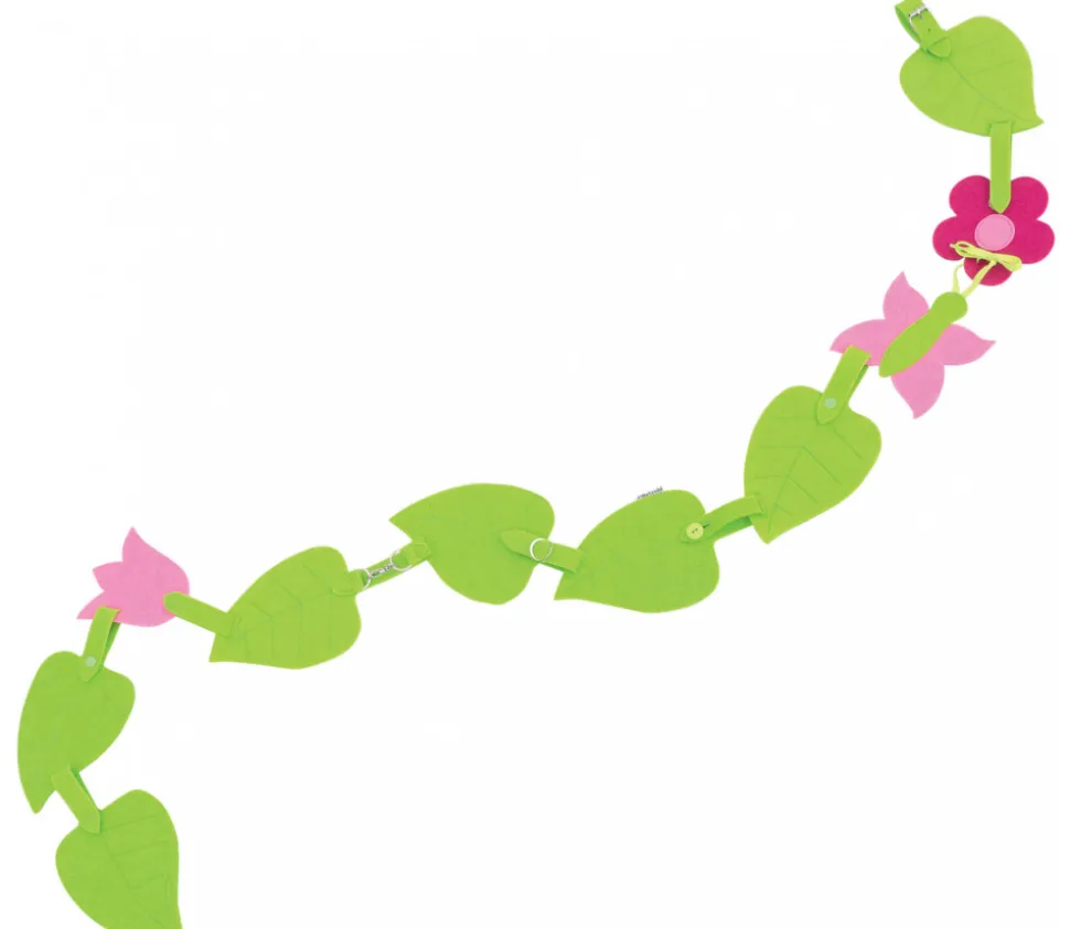 Feuilles et fleurs - 6 types d'attache Montessori laçage