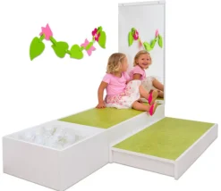 Feuilles et fleurs - 6 types d'attache Montessori laçage